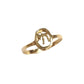 Bareket Fine Jewelry - 14k yellow gold Chai Oval Signet