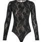 Zimmermann - Long Sleeve Lace Bodysuit