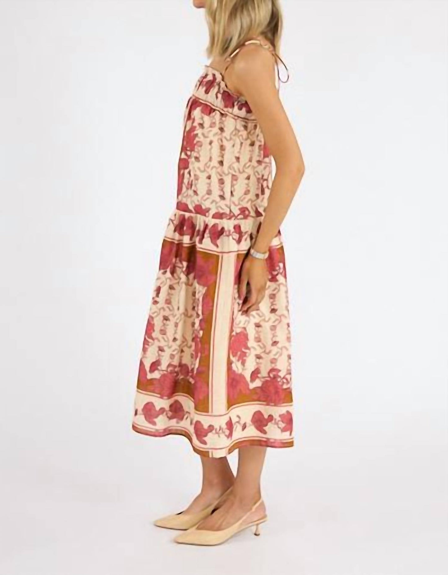 Greylin - Alisha Trapeze Midi Dress