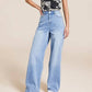 Habitual - Gemma Wide Leg Studded Stretch Jeans