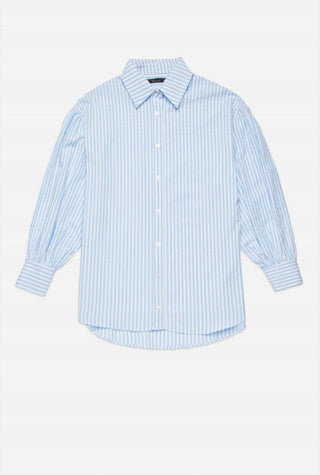 Deluc - Camisa listrada grande Felicity com botões