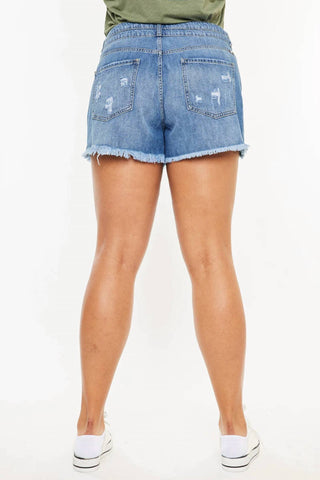 Kancan - Shorts jeans desgastados