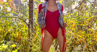 O nosso lado atlético - Collant de manga comprida Lady Liberty