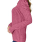 Basic Bae - Ribbed Mock Neck Top With Puff Sleeves