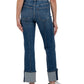 Kut From The Kloth - Fay High Rise Cuff Straight Leg Jeans