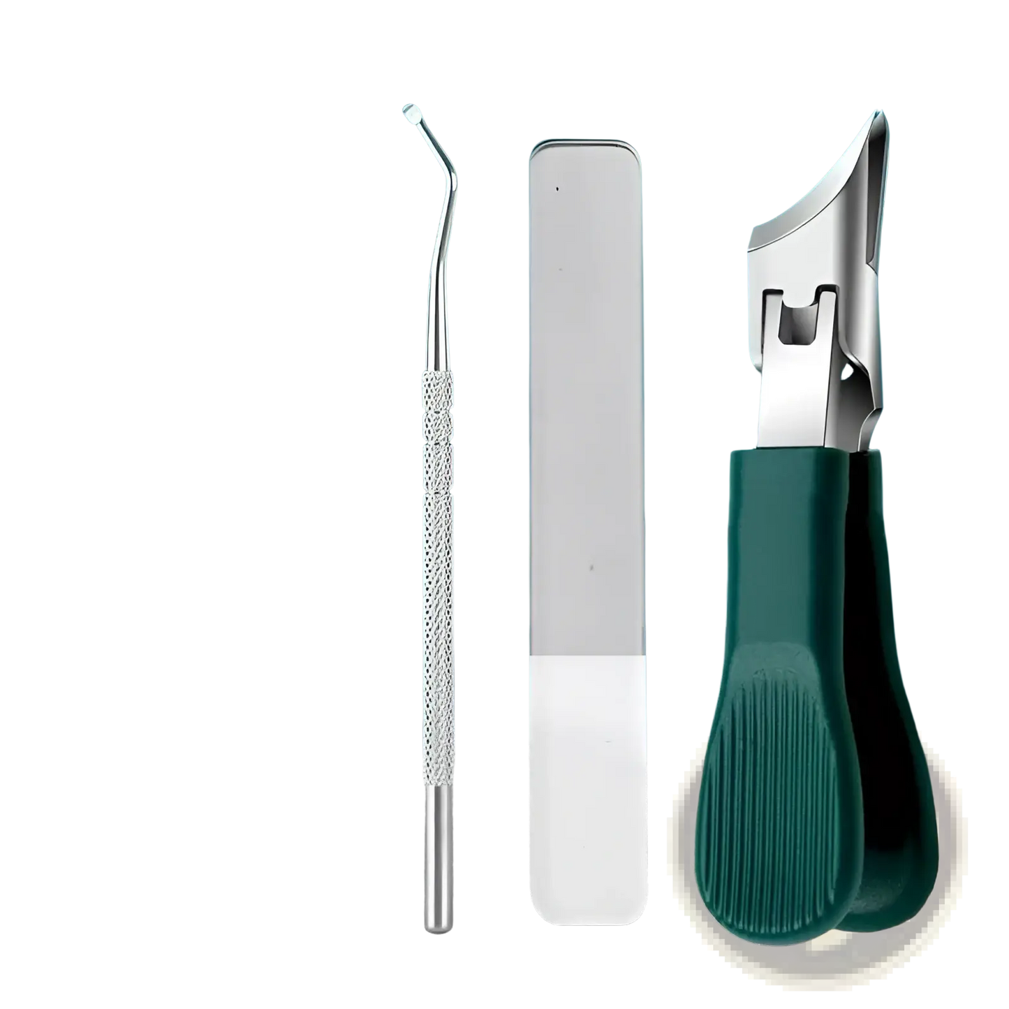 Bevel Nail Clippers 3 Piece Anti Splash Set