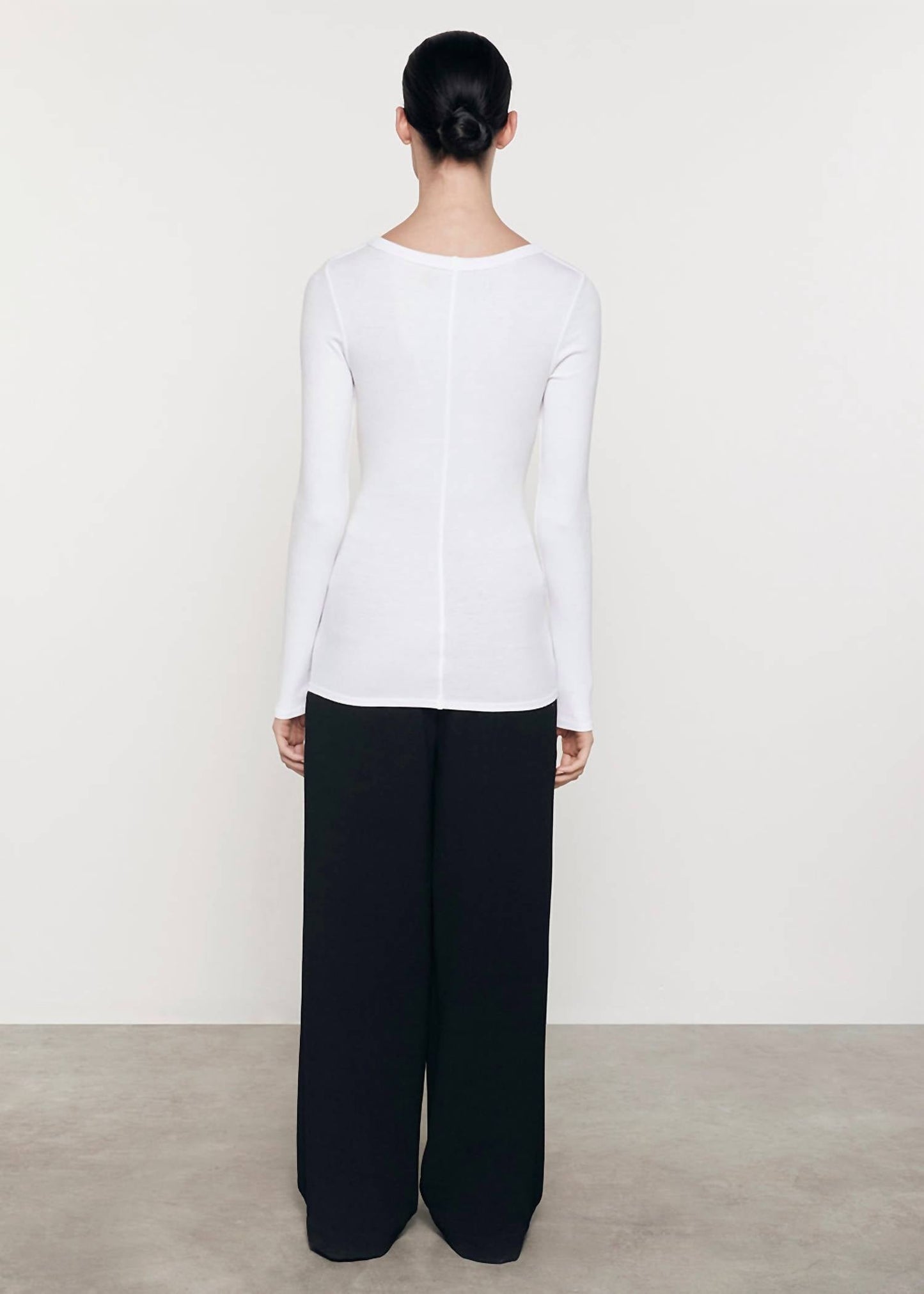 Enza Costa - Women's Silk Rib Crew Top