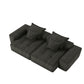Modern Oversized DIY Combination Modular Sectional Sofa With Pillows