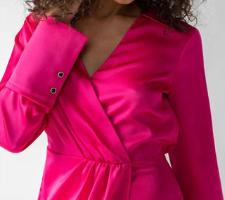Sanctuary - Vestido envelope com detalhe de punho