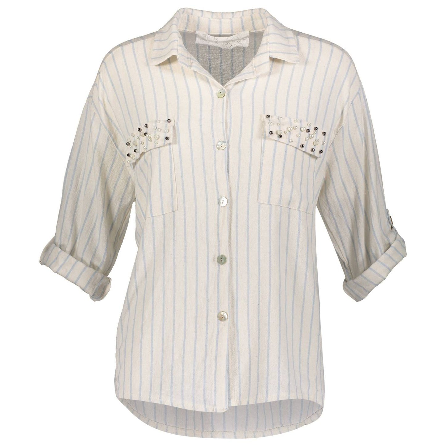 Guadalupe Design - Women's Giovanna Stripes Top
