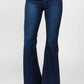 American Bazi - Chic Side Slit Flare Jeans