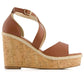 Andrea - Women's Criss Cross Ankle Strap Sandal
