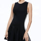 Alice + Olivia - Kimi Side Stripe Mini Dress