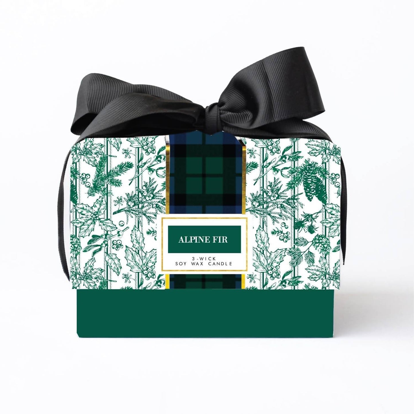 8 Oak Lane - Alpine Fir 3-wick Boxed Soy Wax Candle