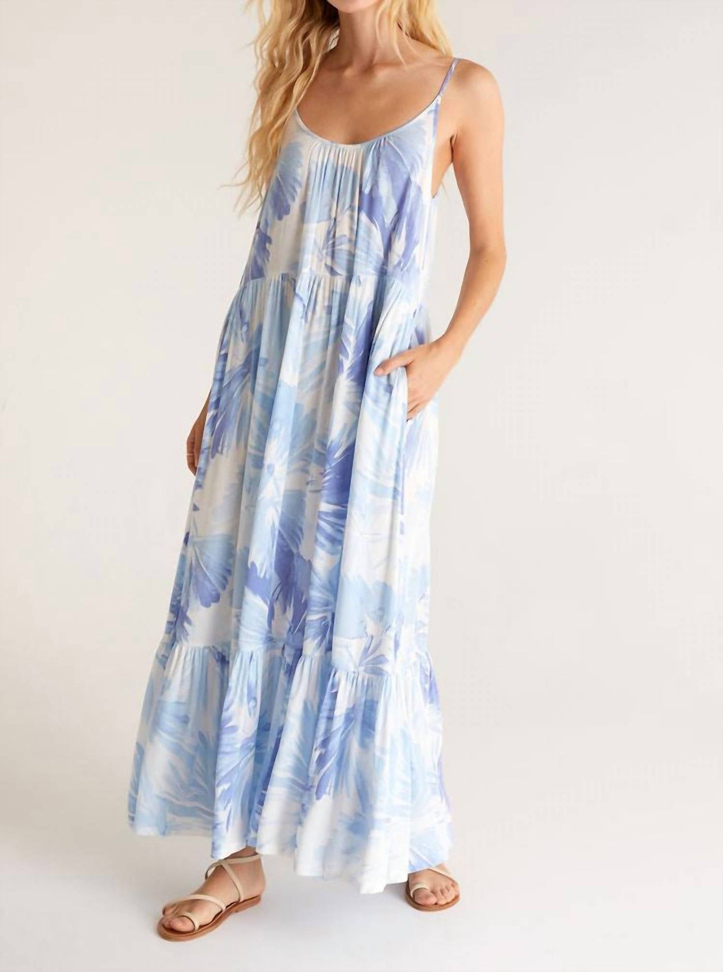 Z Supply - LIDO WATERCOLOR LEAF DRESS