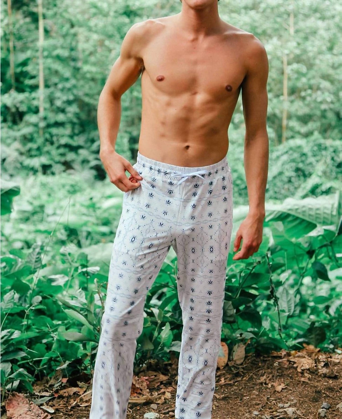 Wolven - Printed Pattern Jogger Pants