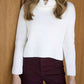 Alashan Cashmere - Greer Shaker Turtleneck Top