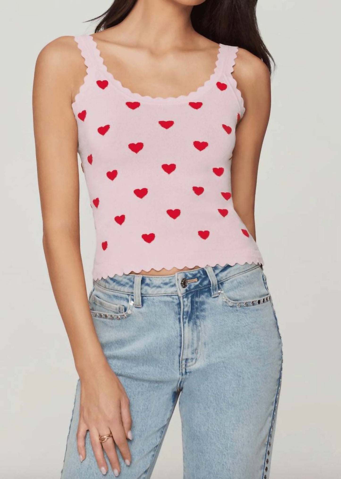 Generation Love - Lottie hearts tank top