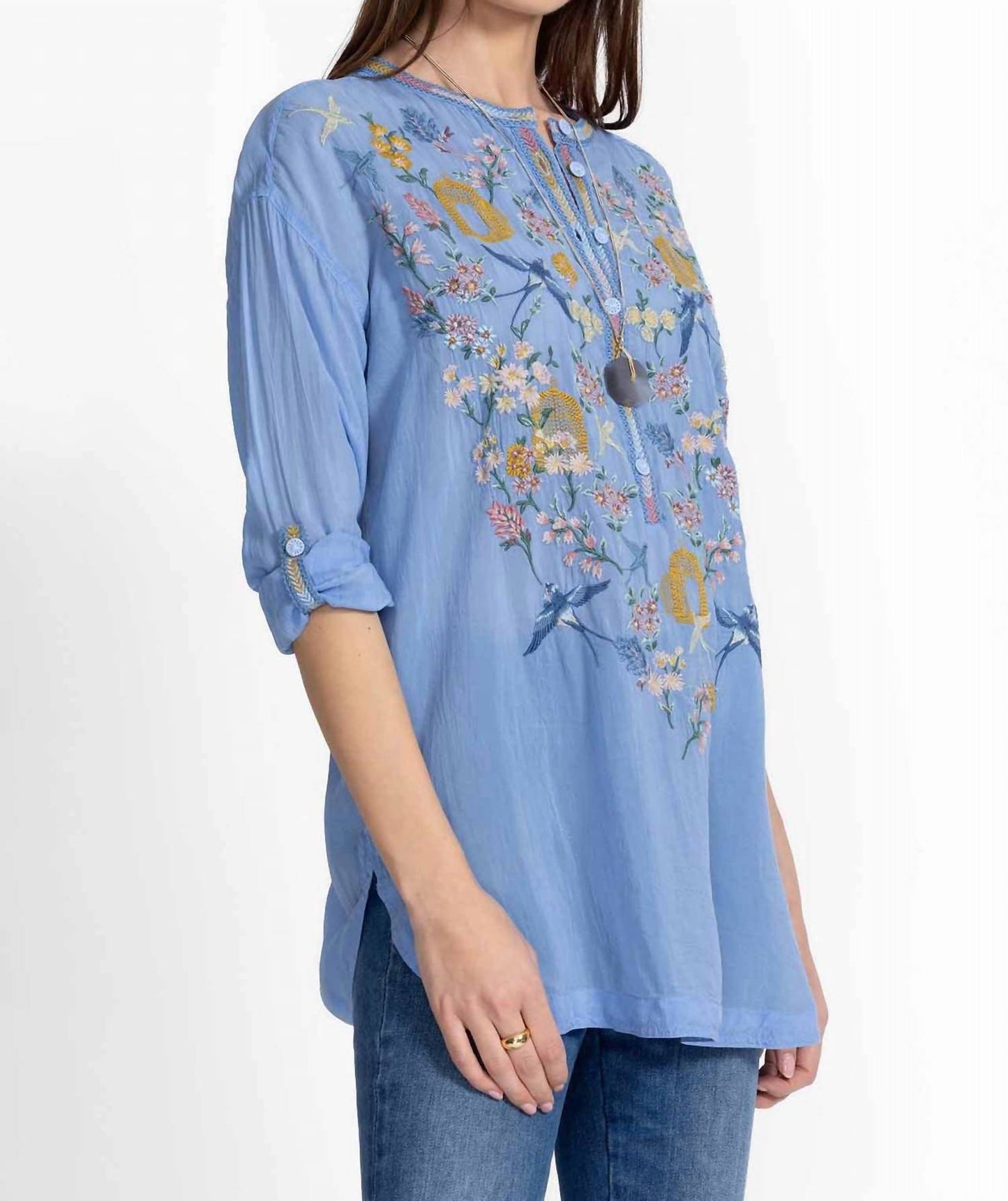 Johnny Was - Zinnia Long Sleeve Tunic