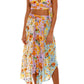 Agua Bendita - Noor Tie Waist Crop Top