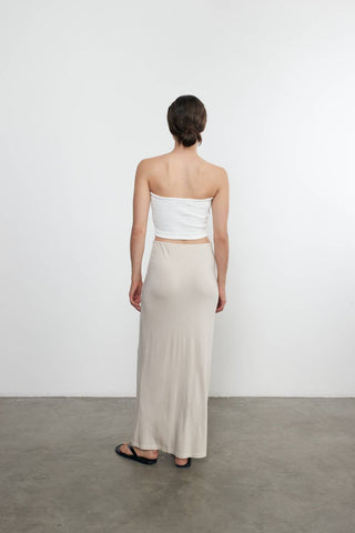 Enza Costa - SILK KNIT BIAS SKIRT