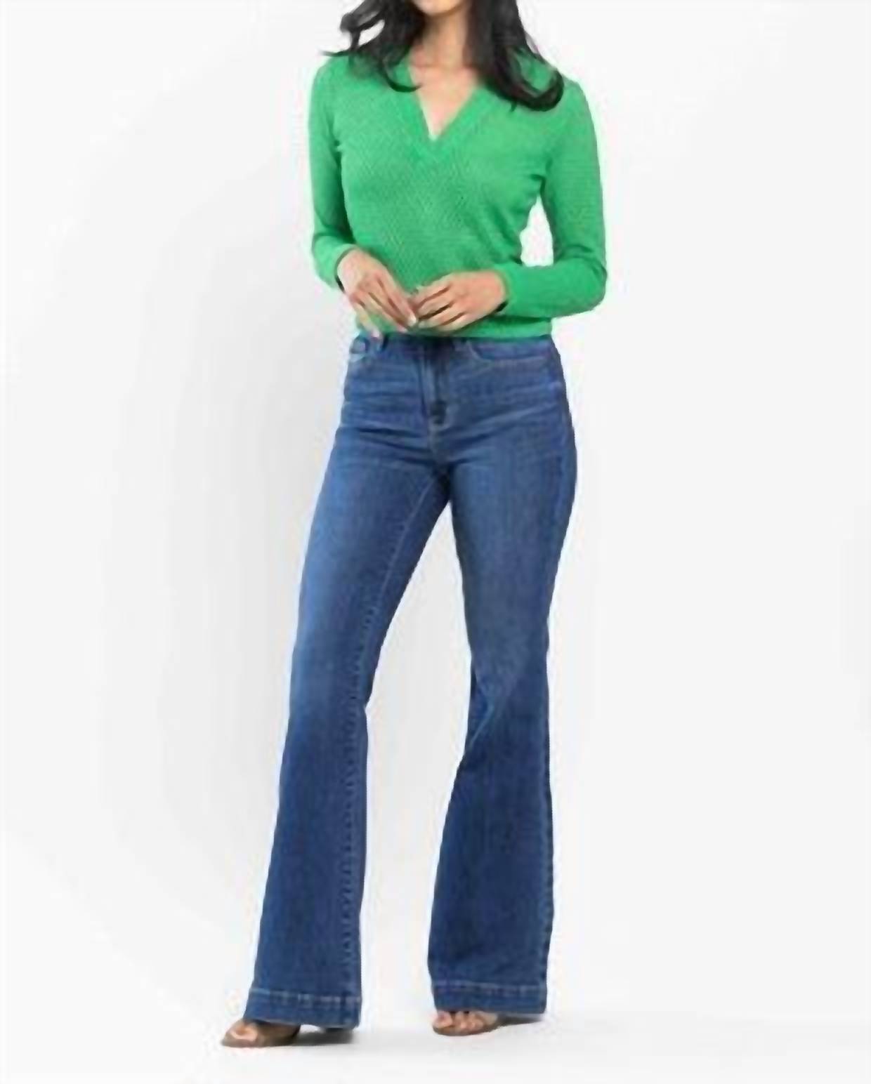 Judy Blue - Wide Hem Flare Jeans