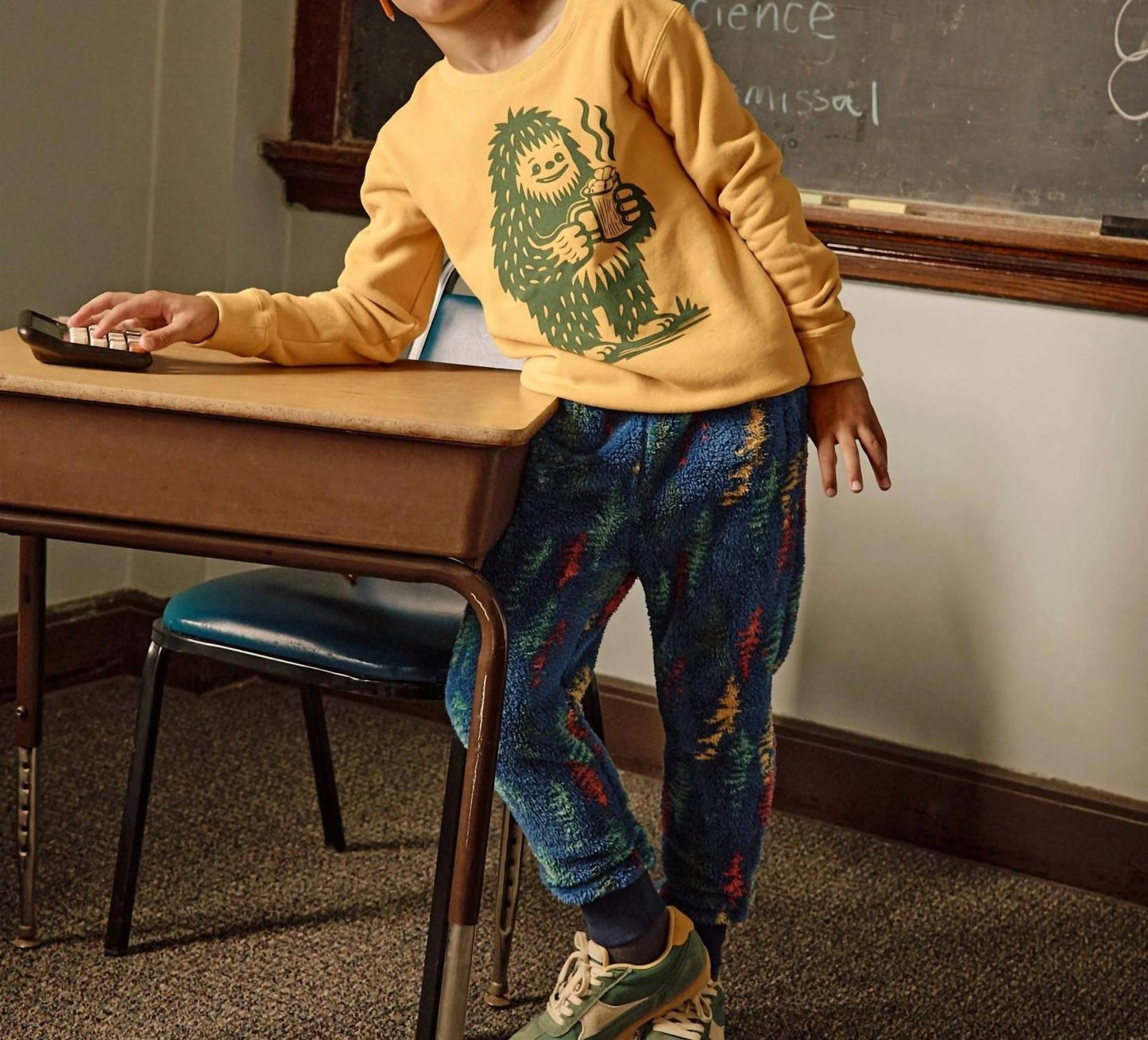 Appaman - Happy Bigfoot Revel Crewneck Sweatshirt