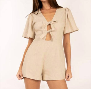 Elle Grey - Petra V-neck Romper