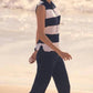 Frank Lyman - Embelished Zip up Tank Top