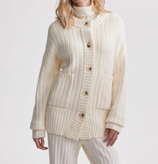 Varley - Cardigan de malha relaxado Pensdale
