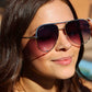 Julia Rose - Unisex The Alex High Quality Aviator Sunglasses