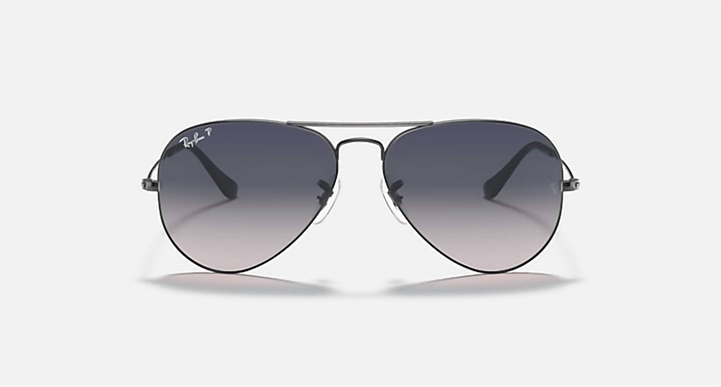 Ray Ban - Aviator Medium Polarized Sunglasses Rb3025 - 004 - 78
