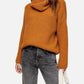 Topshop - Chunky Knit Turtleneck Relaxed Sweater