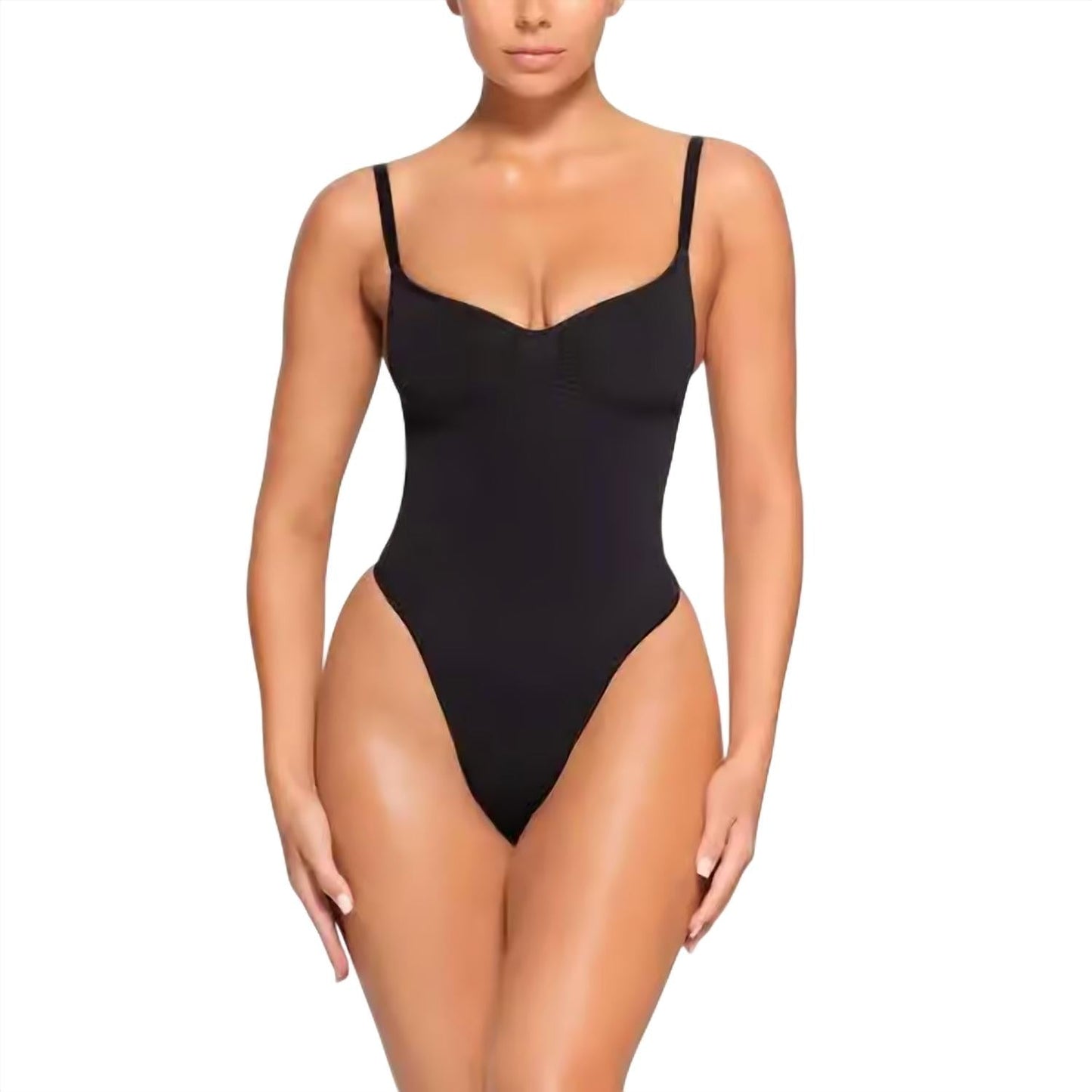Skims - Seamless Sculpt Petitie Thong Bodysuit
