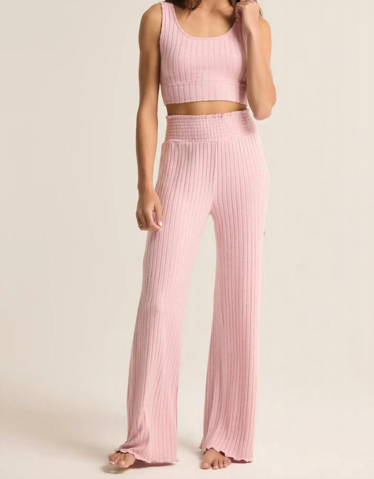 Z Supply - Dawn Smocked Rib Pants