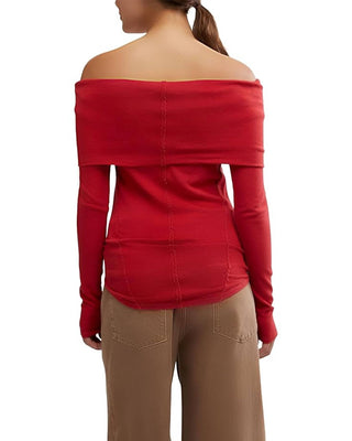 Free People - Blusa em camadas Iris