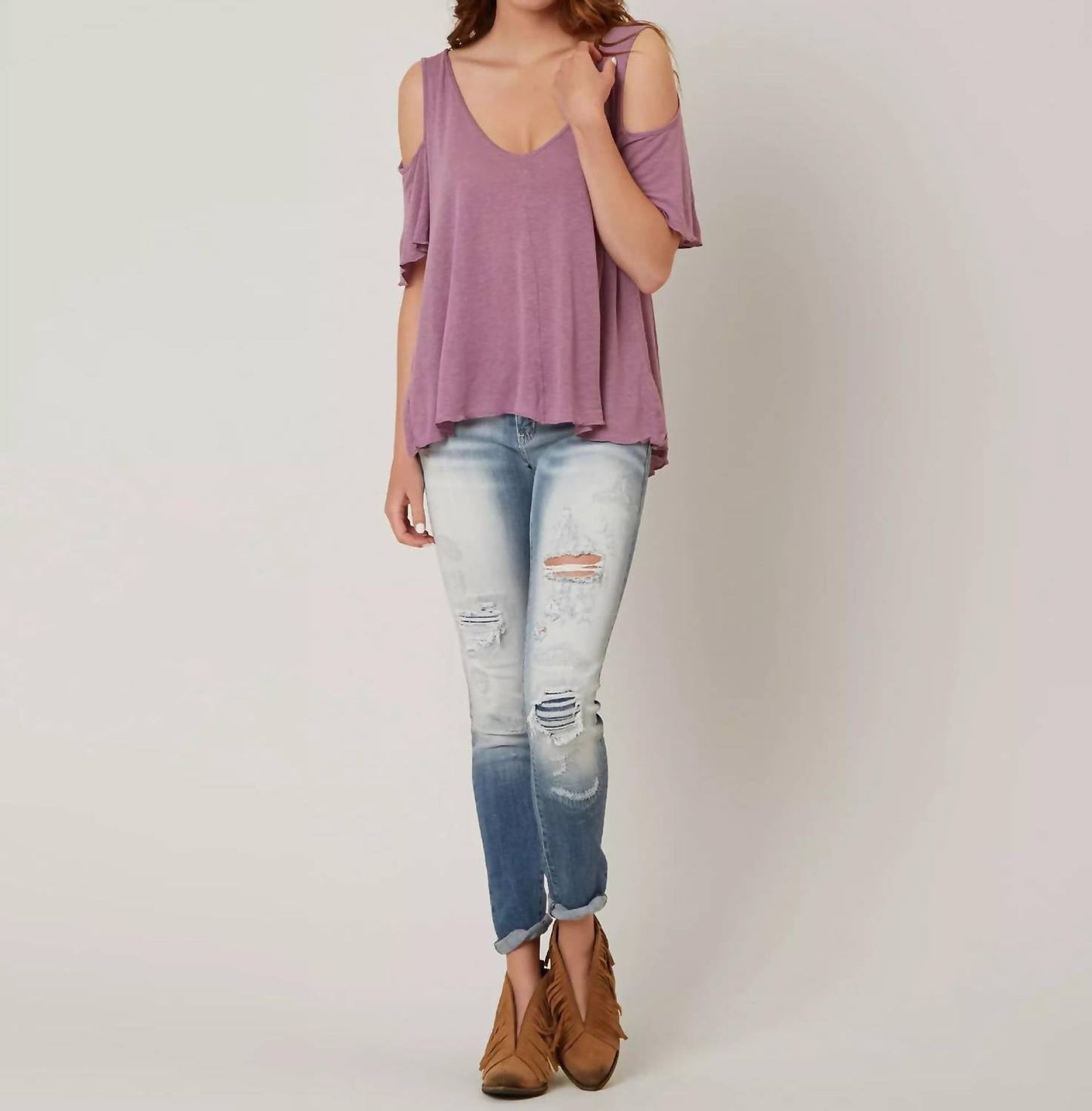 Free People - Cold Shoulder Top