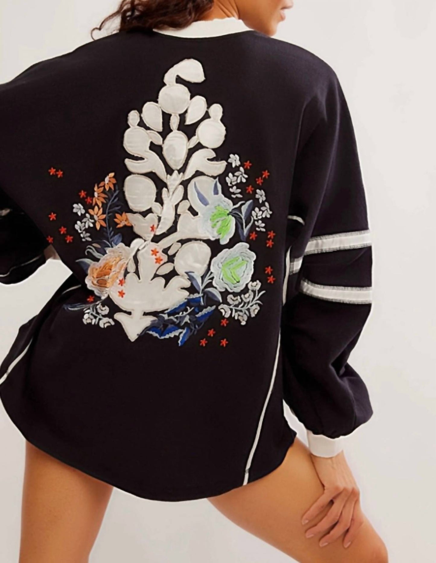 Free People - Logo Rugby Ready Layer Top