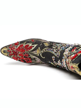 Helen'S Heart - Botas de Cristal Femininas