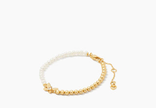 Kate Spade - Pulseira feminina social com contas de borboleta