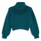 Topshop - Rock It Fringe Turtleneck Cropped Sweater