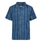 Lucky Brand - Printed Short Sleeve Camp Collar Shirt