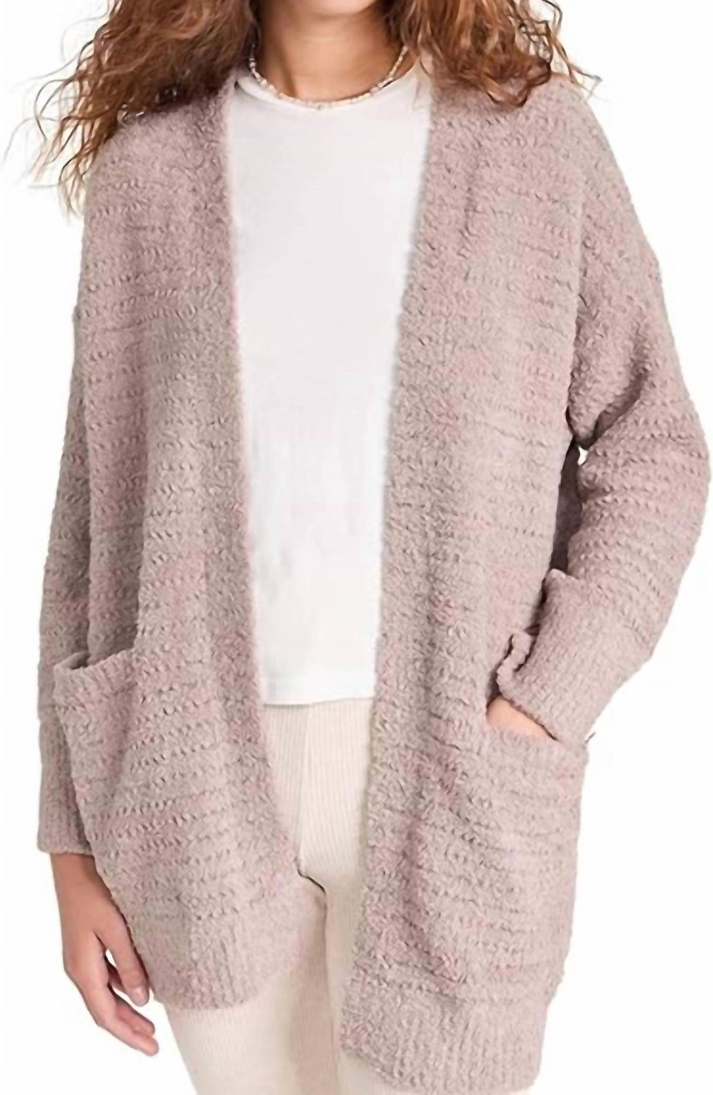 Barefoot Dreams - CozyChic Boucle Welt Pocket Cardigan