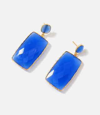 Felix Z - Gemstone Statement Earrings