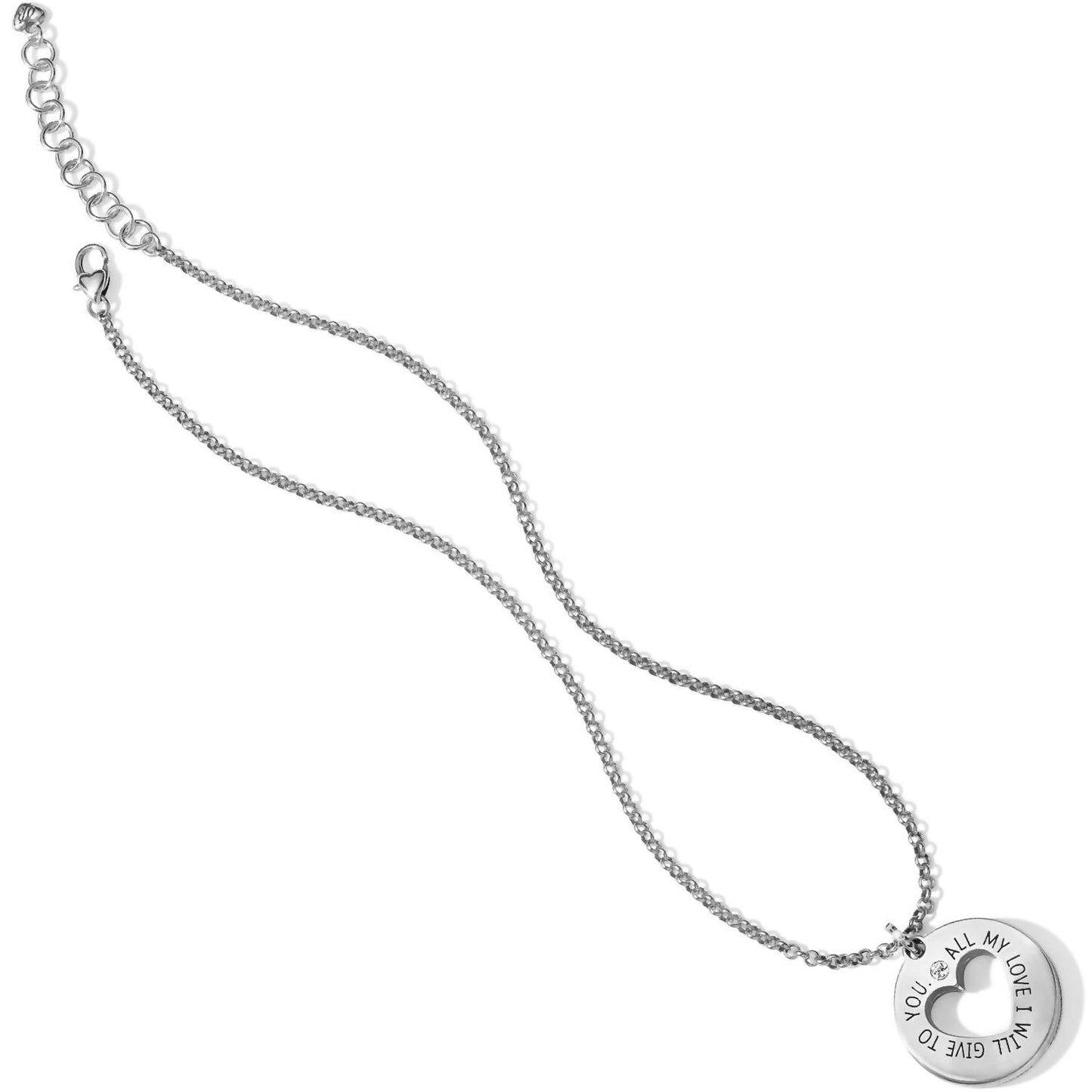 Brighton - Women's Circle Of Love Pendant Necklace