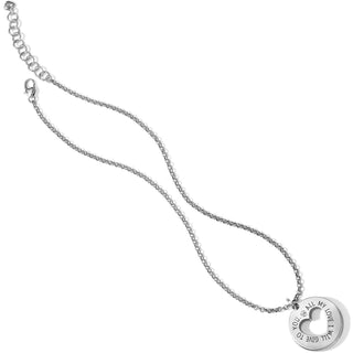 Brighton - Colar com pingente Círculo do Amor Feminino