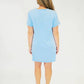 Mary Square - Short Sleeve Usa Bows Short Dress