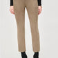 Joseph Ribkoff - Scuba Suede High Waist Slim Flared Pant