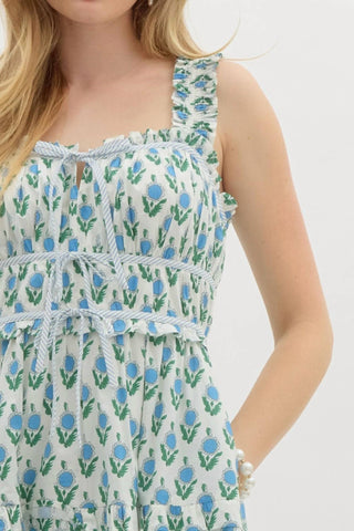 Entro - Vestido longo floral