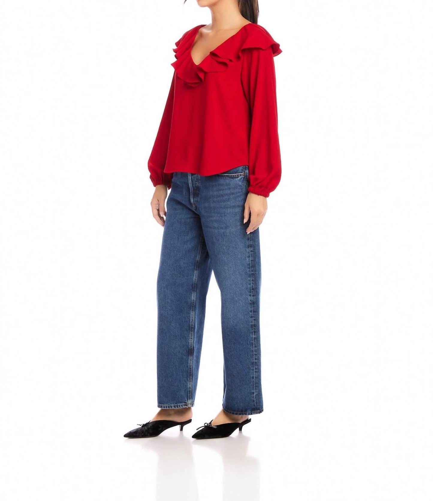 Fifteen Twenty - Rita Ruffle Blouse